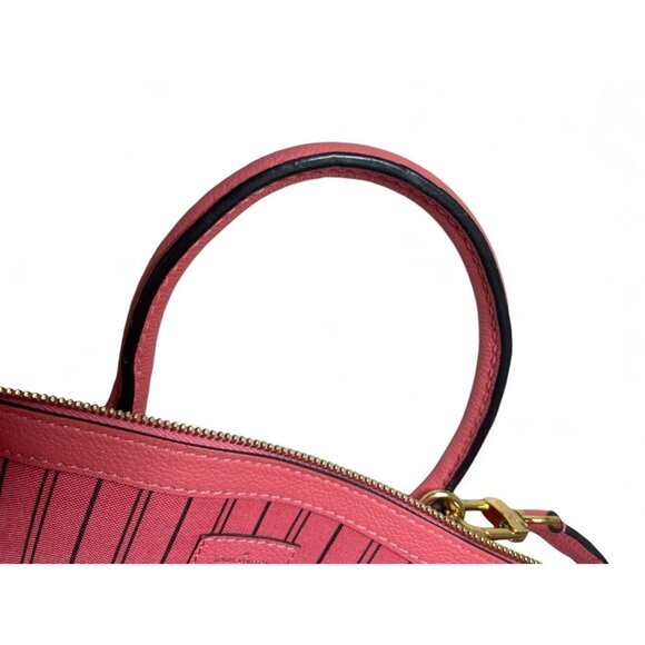 Louis Vuitton Pont Neuf MM Blossom Pink Tote Shoulder Bag Monogram Empreinte LV - Picture 8 of 16